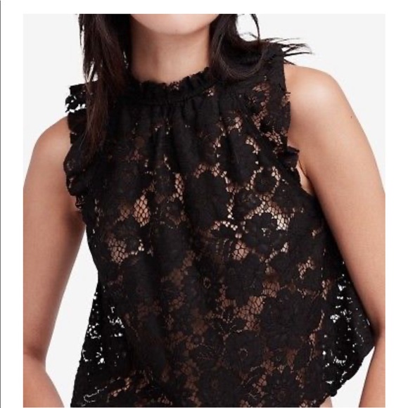 NWT Free People Sweet Meadow Lace Black M - Picture 3 of 4